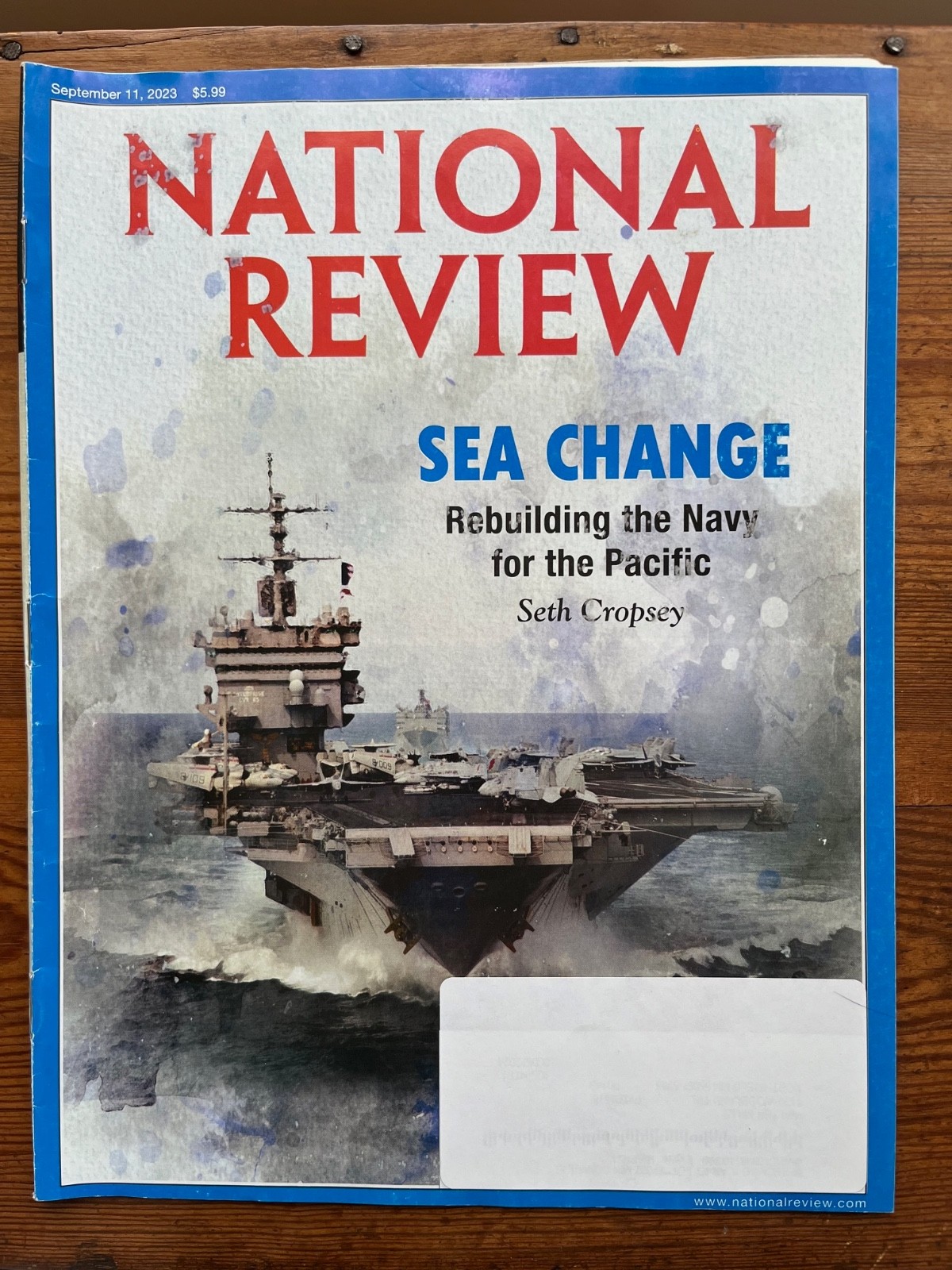 National Review Magazine Lot Of 4 Issues ~ Year 2023 The Biweekly format