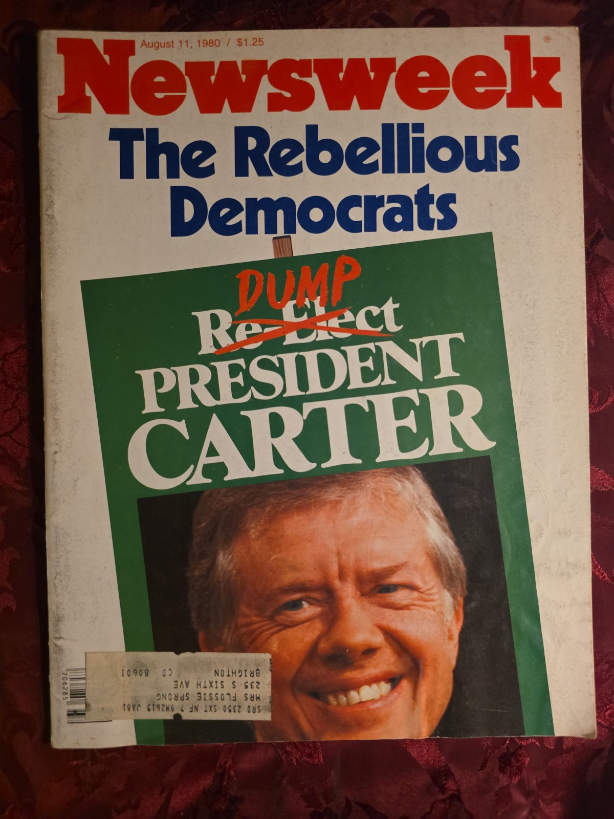 NEWSWEEK Magazine August 11 1980 Rebellious Democrats Japanese Kites