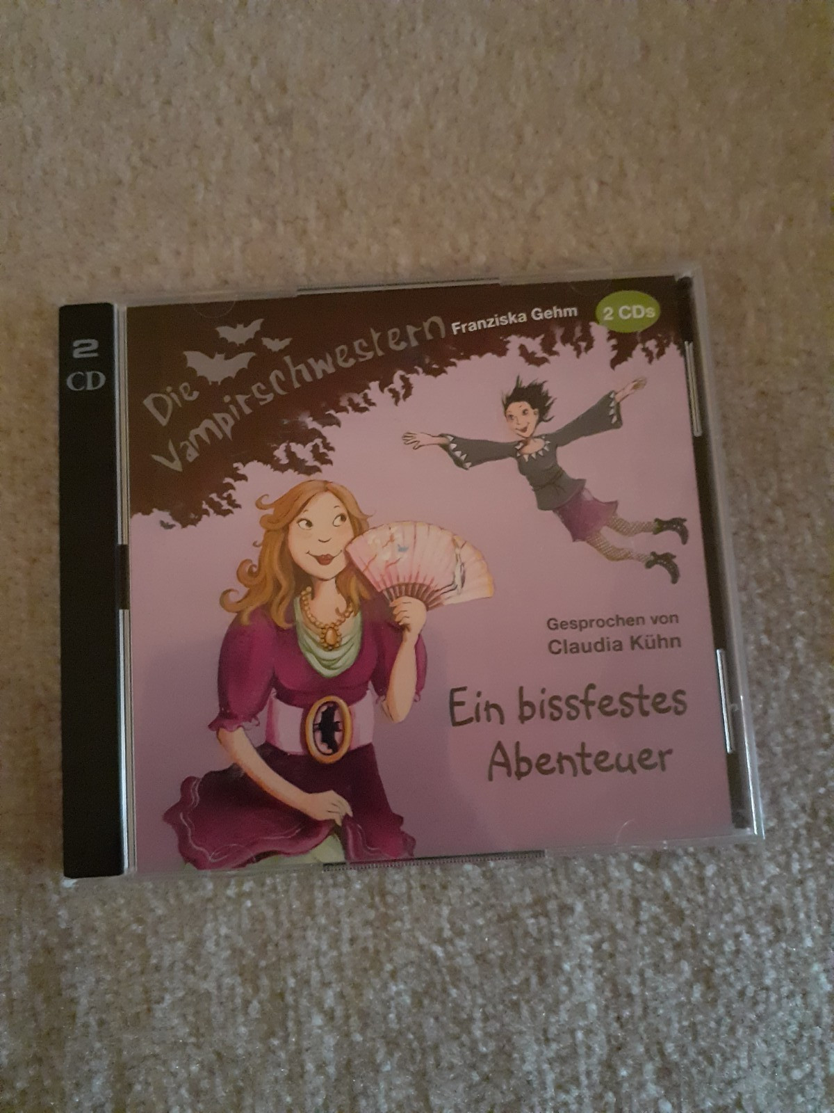Hörbuch 2x CD Die Vampirschwestern Ein bissfestes Abenteuer Franziska Gehm