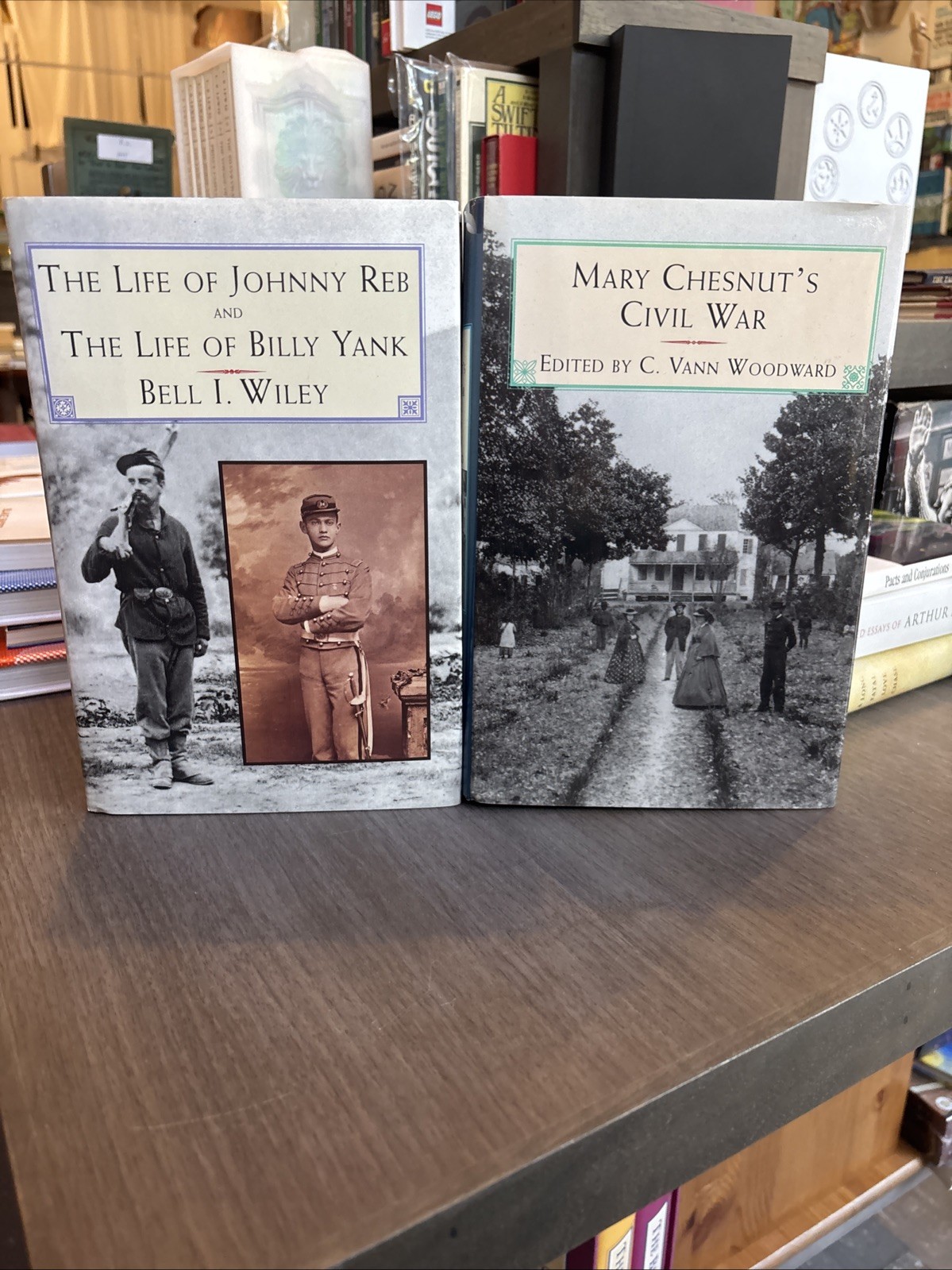THREE Classic Civil War books in 2 volumes! Bell Wiley and Mary Chestnut&rsquo;s War!