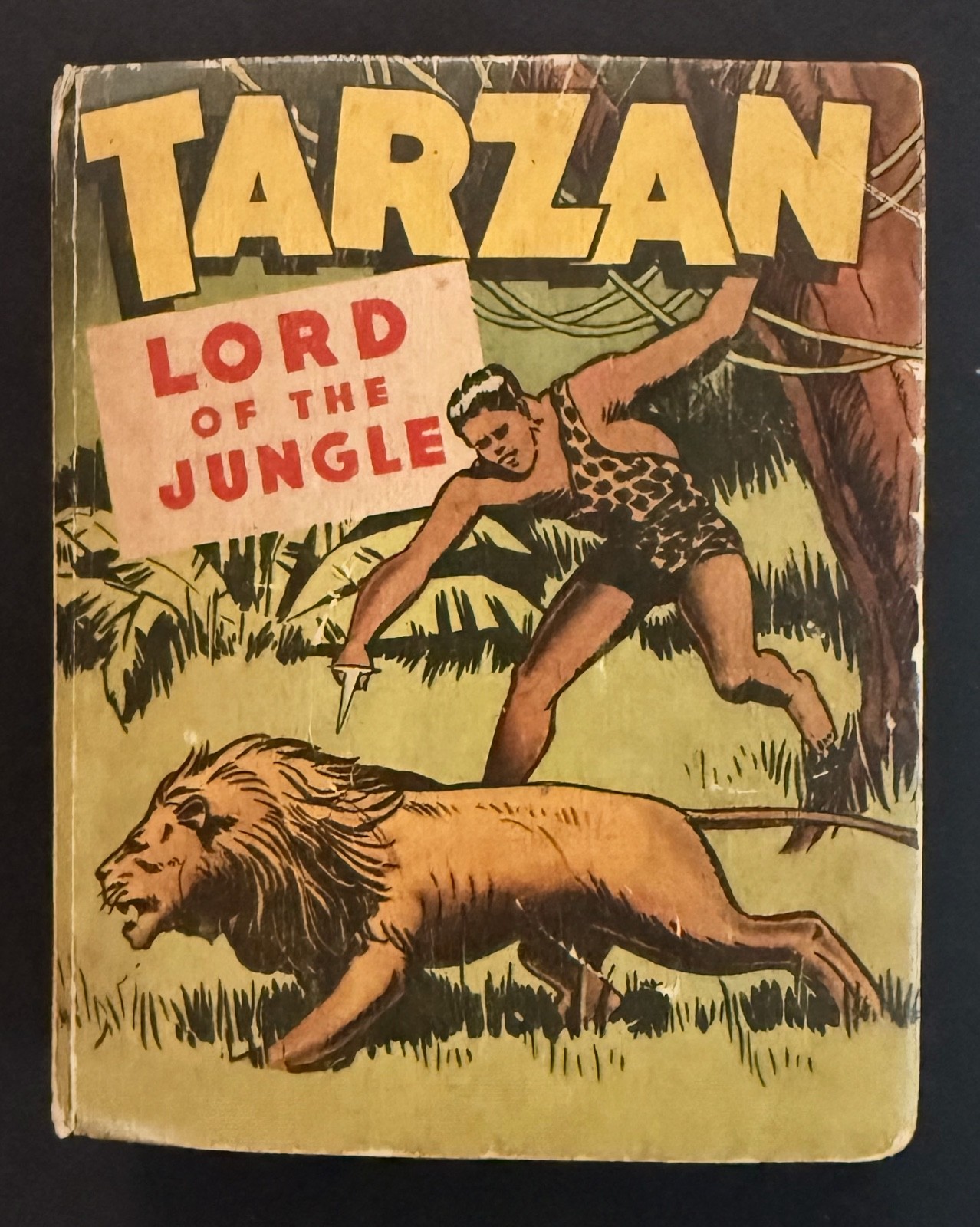 1946 Tarzan Lord of the Jungle Better Little Book #1407 Edgar Rice Burroughs