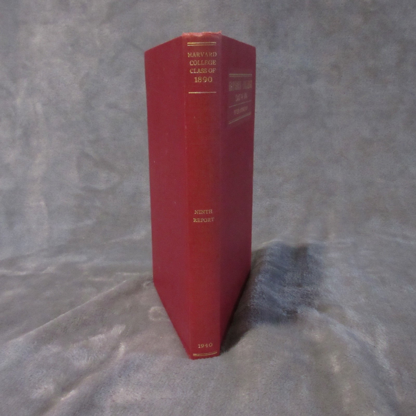 Harvard College Class Of 1890 50th Anniversary Report 1940 – W.E.B. Du Bois RARE