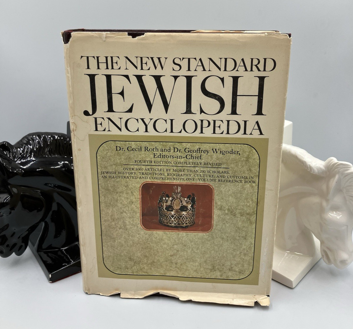 The New Standard Jewish Encyclopedia Cecil Roth 1970 Vintage 4th Edition HC DJ