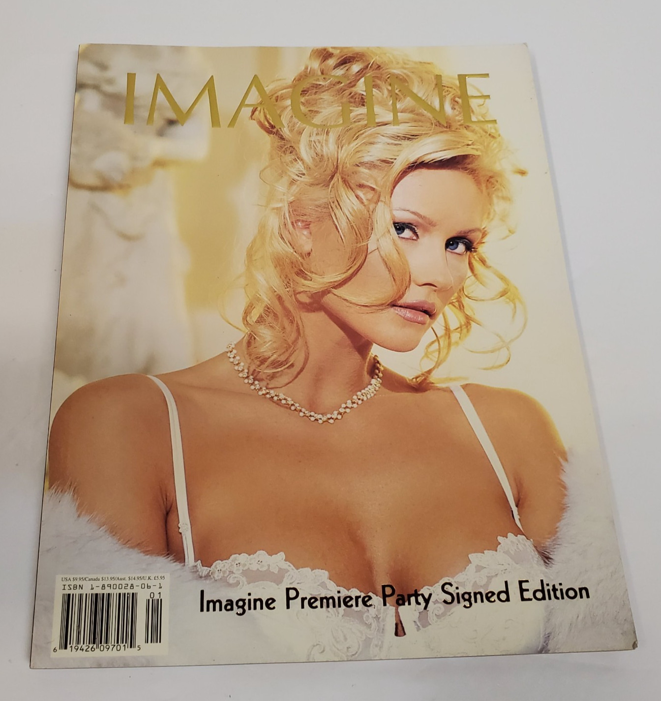 Imagine Magazine Lingerie 1997 Premiere Party Signed Edition