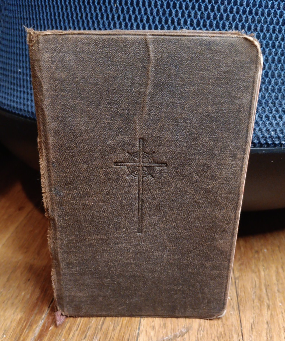 God and My Heart John Ryan Joseph Collins 1938 Prayer book vintage vtg