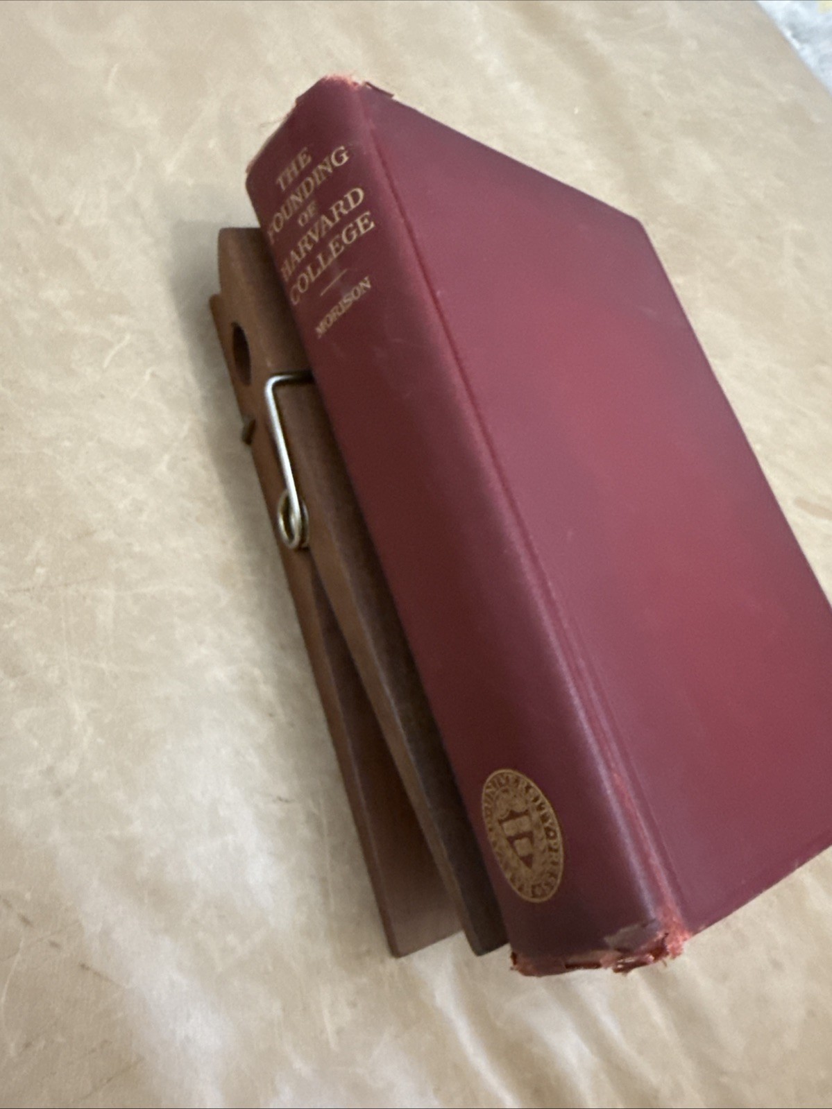 1935 The Founding of Harvard College Samuel Eliot Morison 1st Edition Vintage