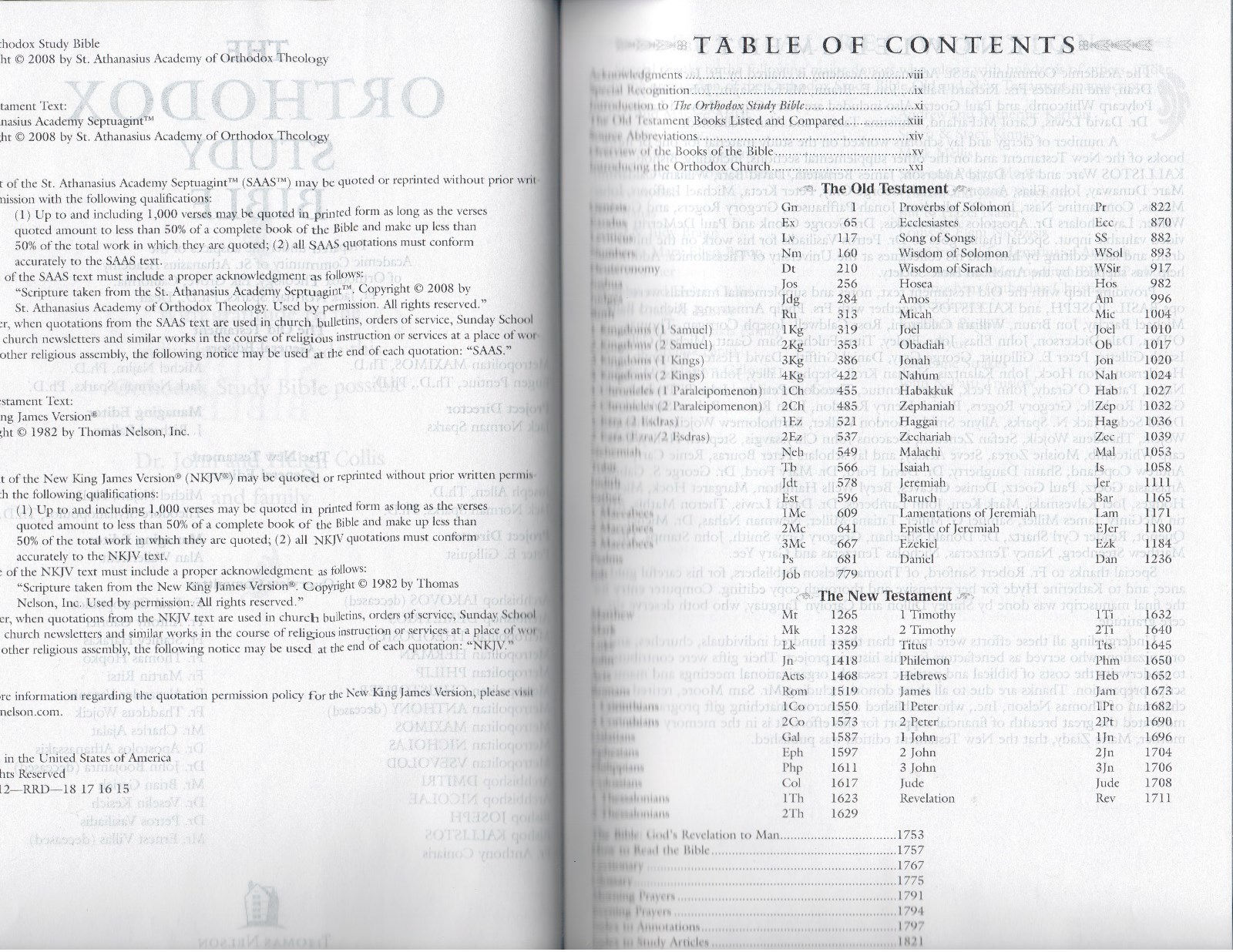 The Orthodox Study Bible Ancient Christianity Speaks to Today&rsquo;s World -NEW
