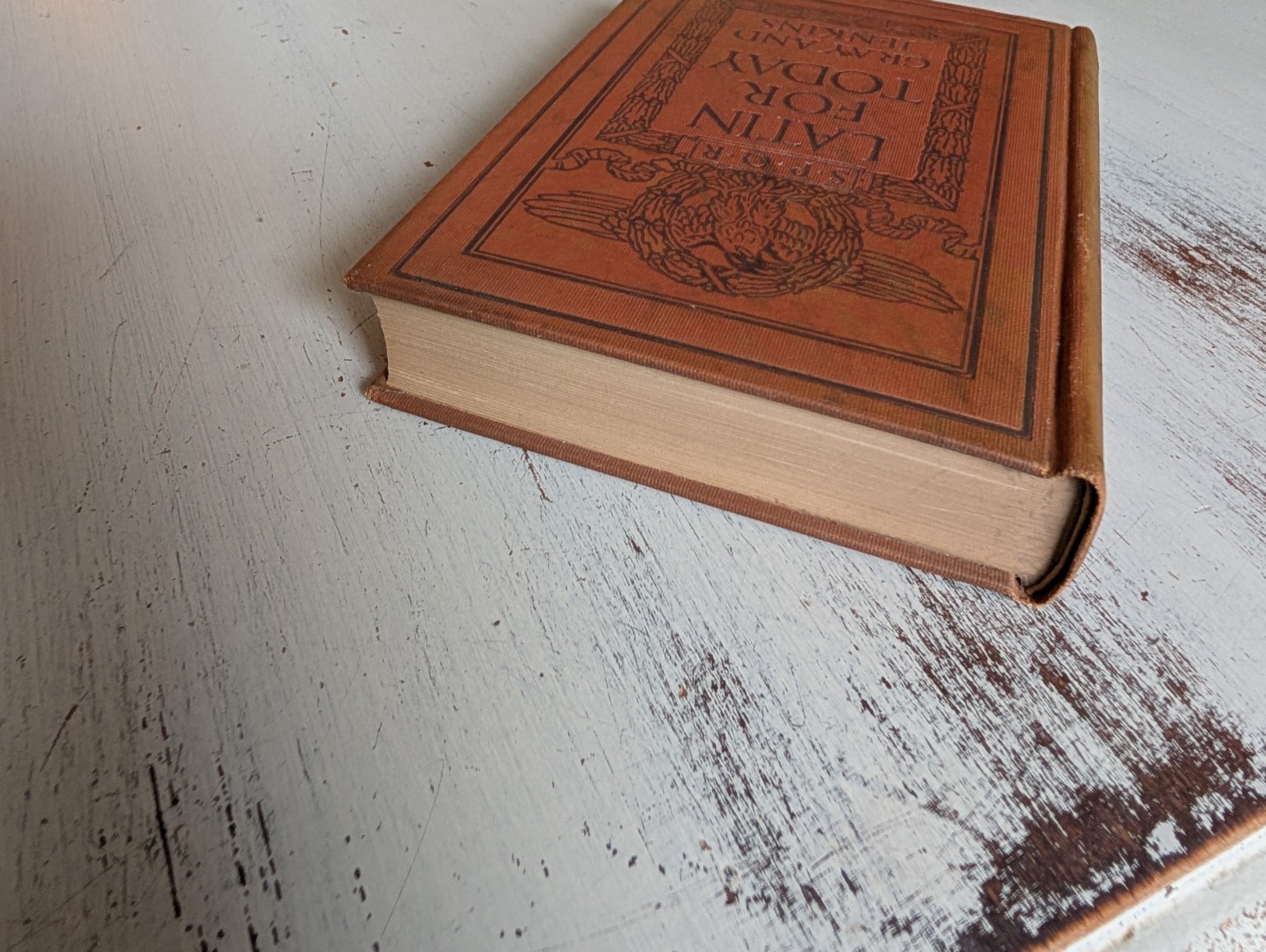 Latin for Today by Gray and Jenkins 1933 Hardcover Revised Edition SPQR