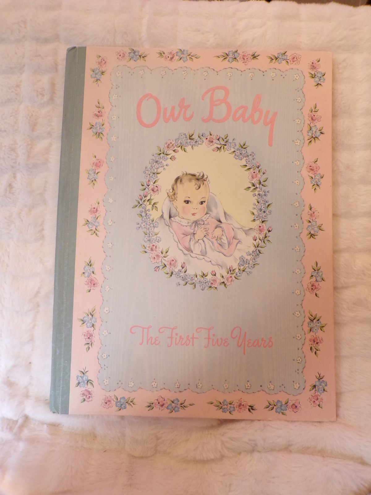 VTG 1943 Our Baby Book The First Five Years Whitman Publishing UNUSED