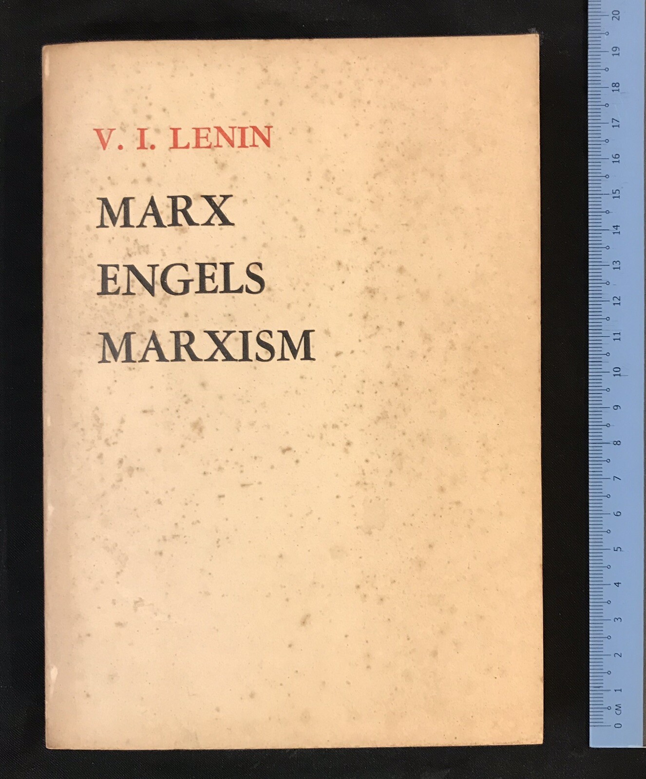 1978 Red China book V. I. Lenin Marx Engels Marxism 列宁 论馬克思恩格斯及馬克思主義 640 pages!!