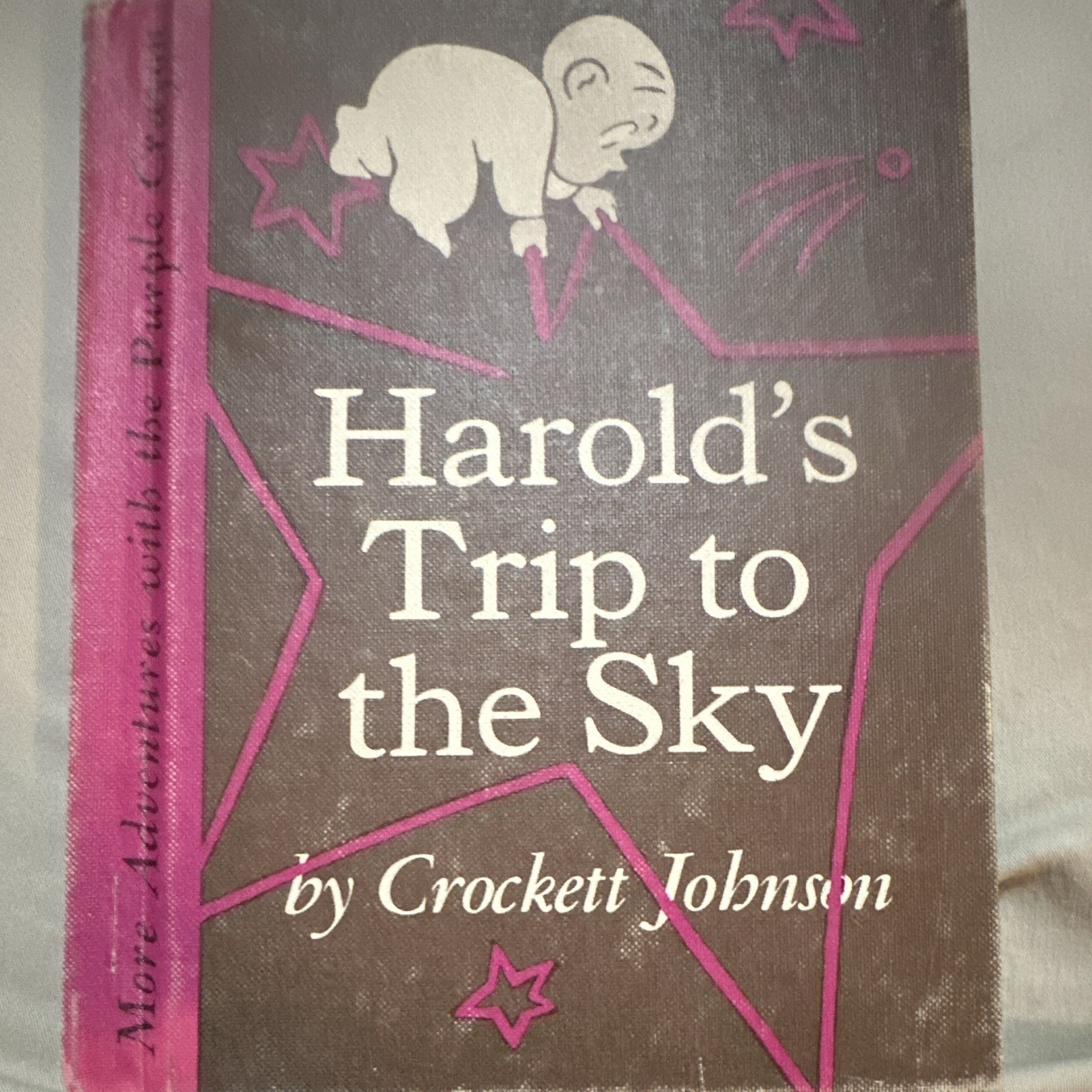 Harold&rsquo;s Trip to the Sky by Crockett Johnson Hardcover Library Ed 1957 Harper