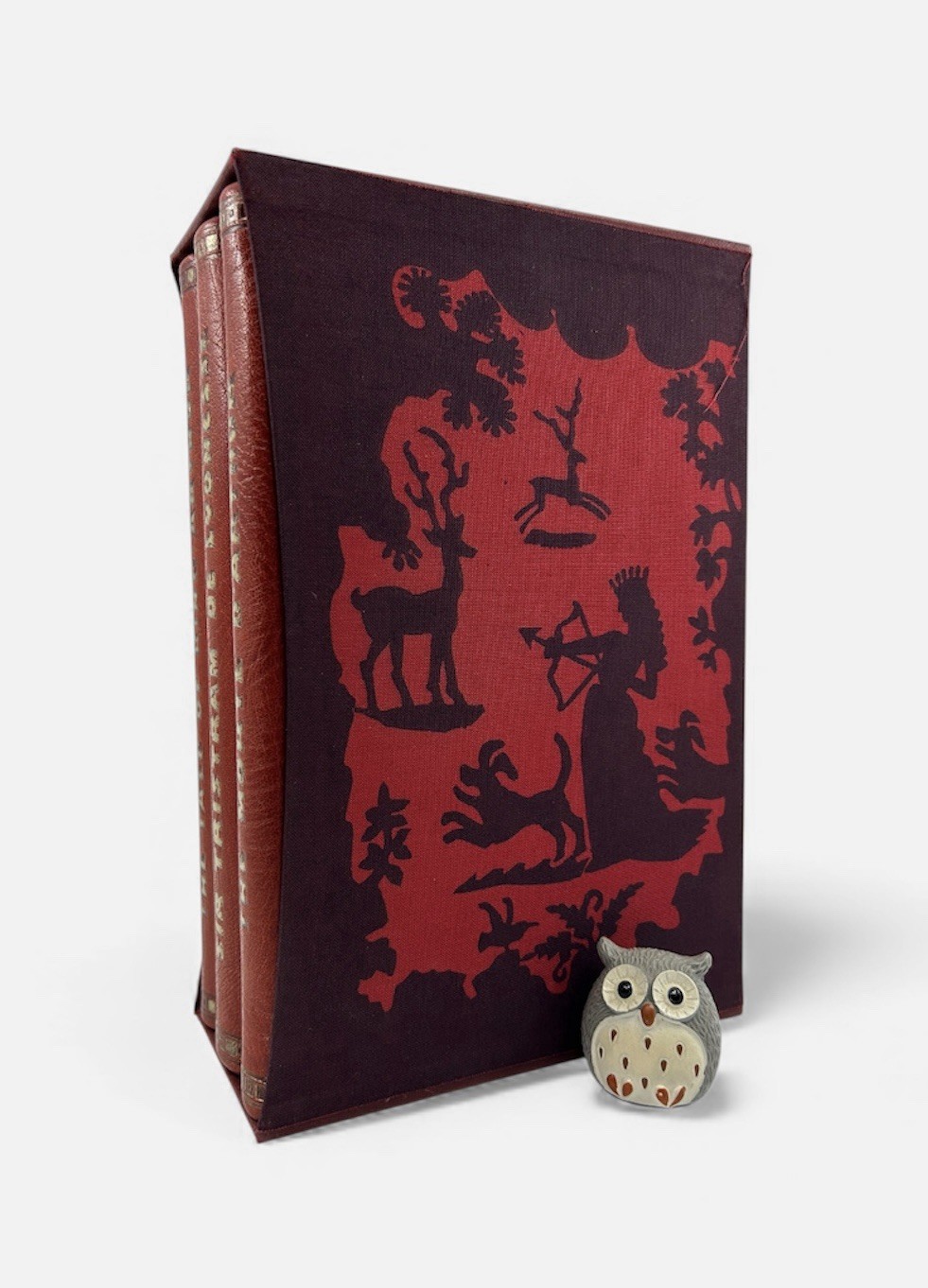 FOLIO SOCIETY Sir Thomas Malory&rsquo;s Chronicles of King Arthur 3V Leather SIGNED