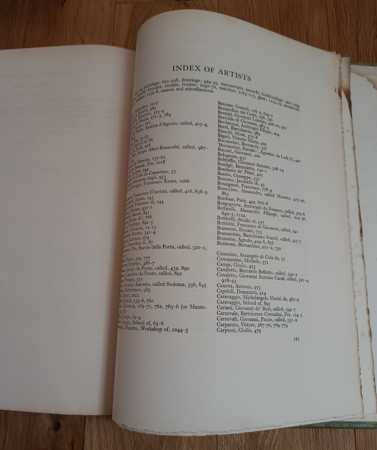 Antiquarian Folio Book Catalogue of the Exhibition of Italian Art 1930. Text