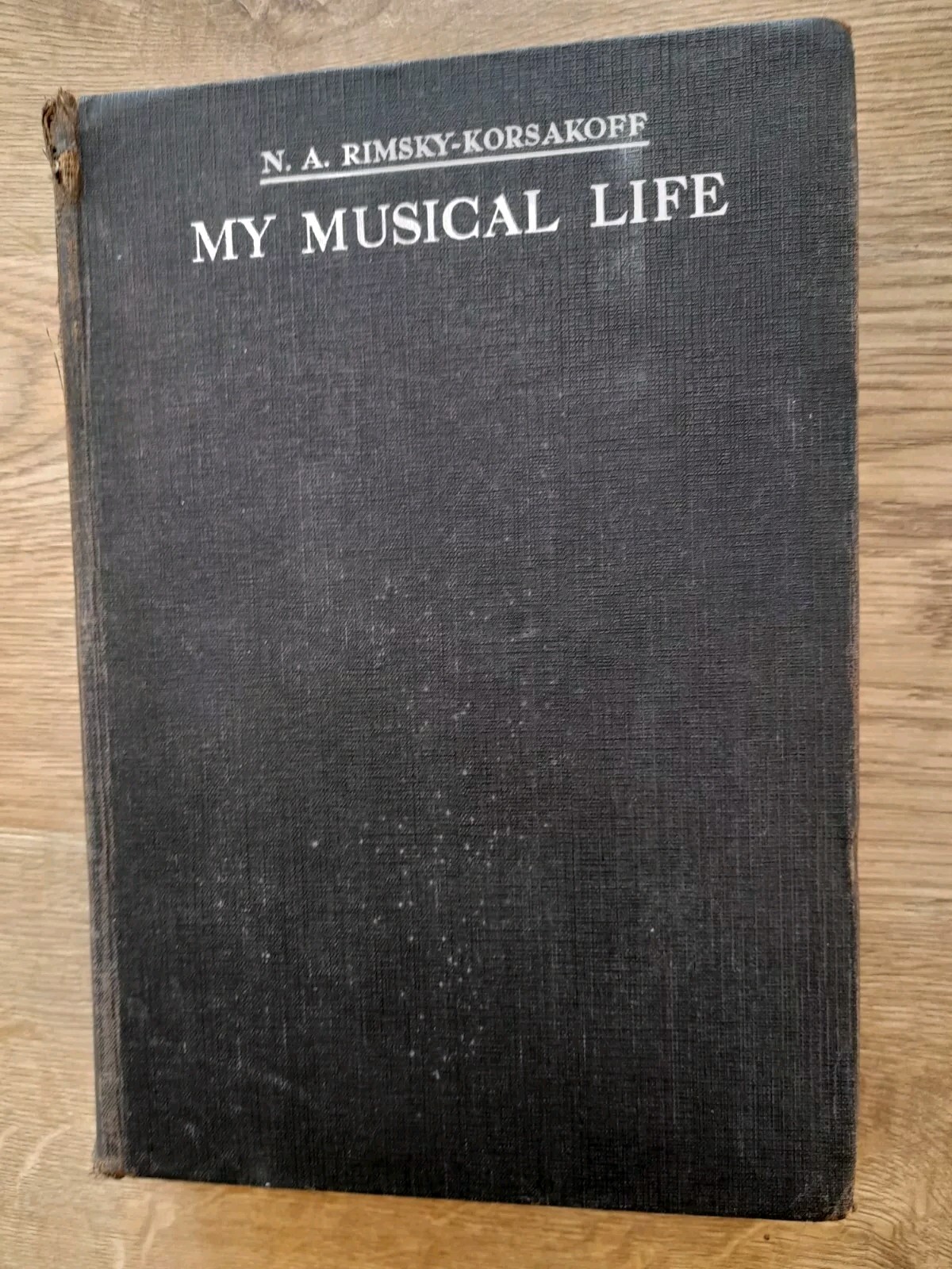 &lsquo;My Musical Life&rsquo; N. A. Rimsky-Korsakoff, 1st English edition, 1924, J.A.Joffe.