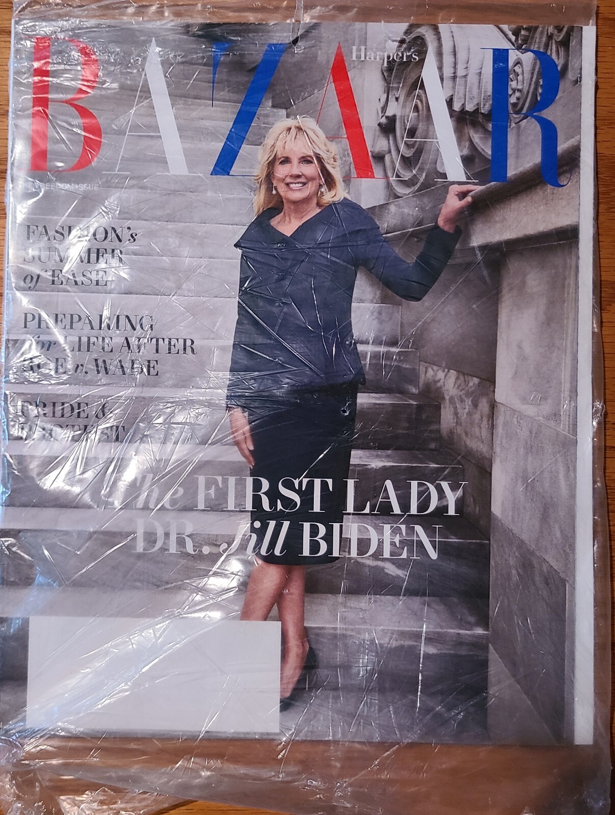 Harper&rsquo;s Bazaar June July 2022 Dr. Jill Biden First Lady Freedom Issue
