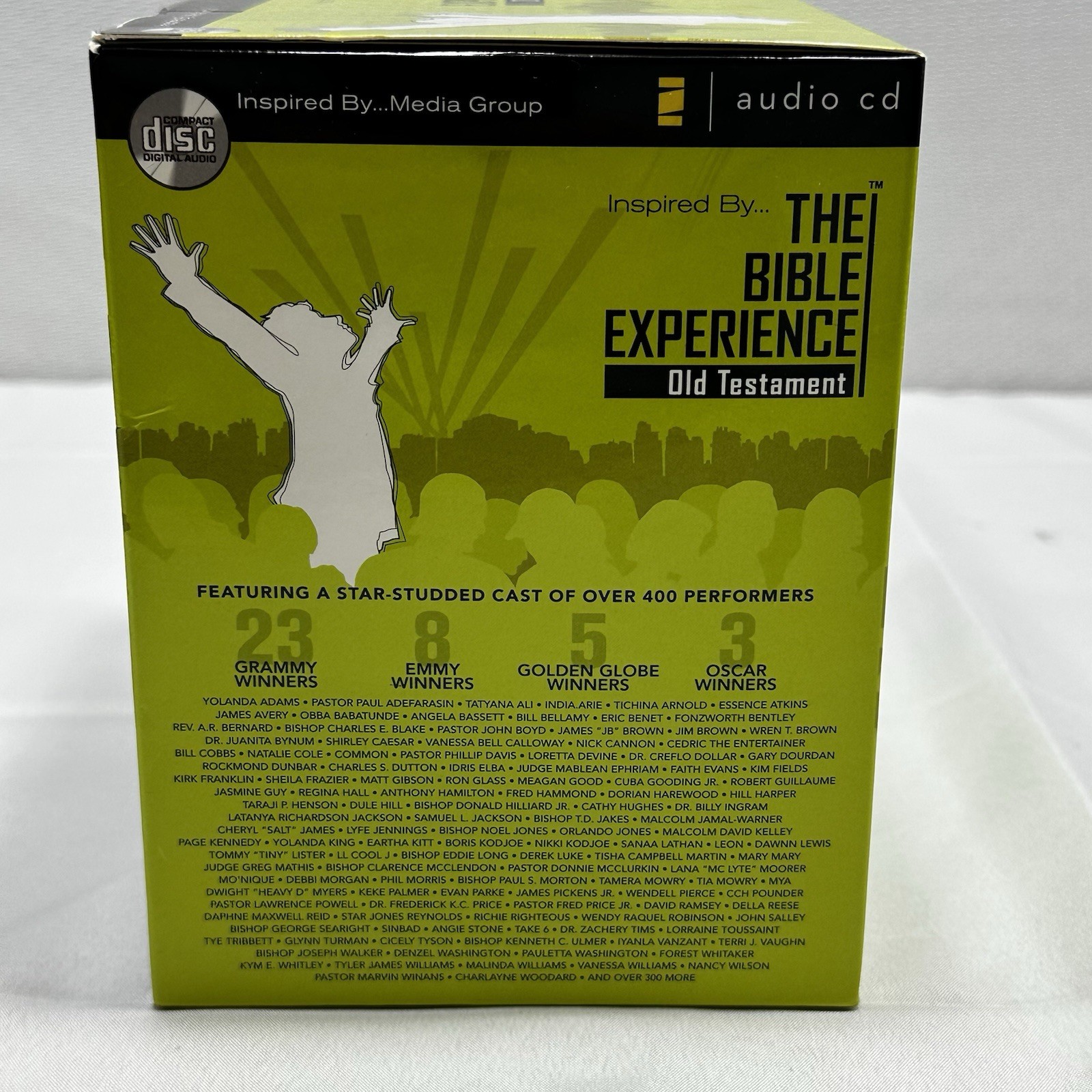 The Bible Experience Old Testament 60 CDs Basset Jackson Tyson Whitaker Gooding