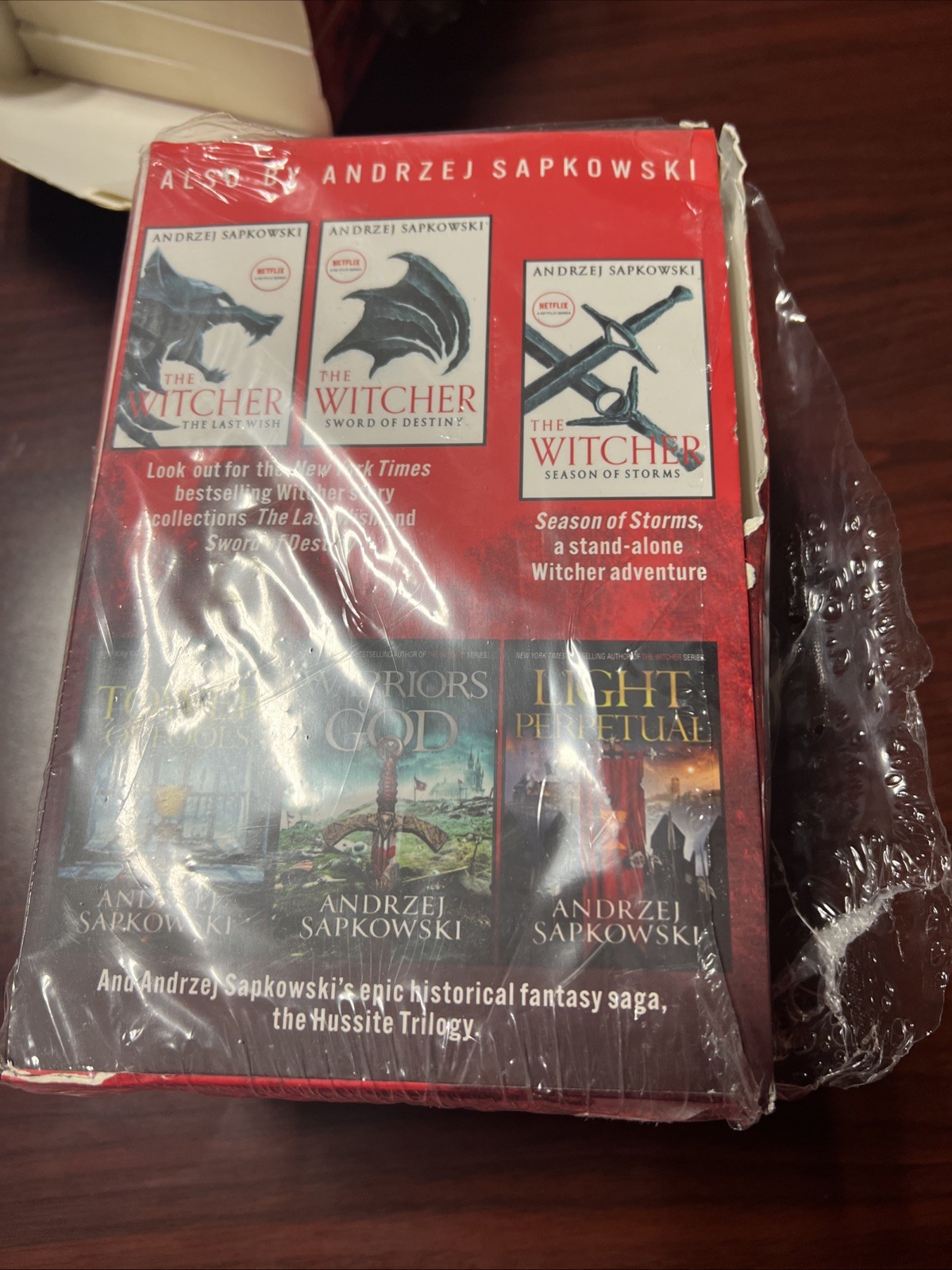 Witcher Boxed Set: Blood of Elves, the Time of Contempt, Baptism of Fire, the…
