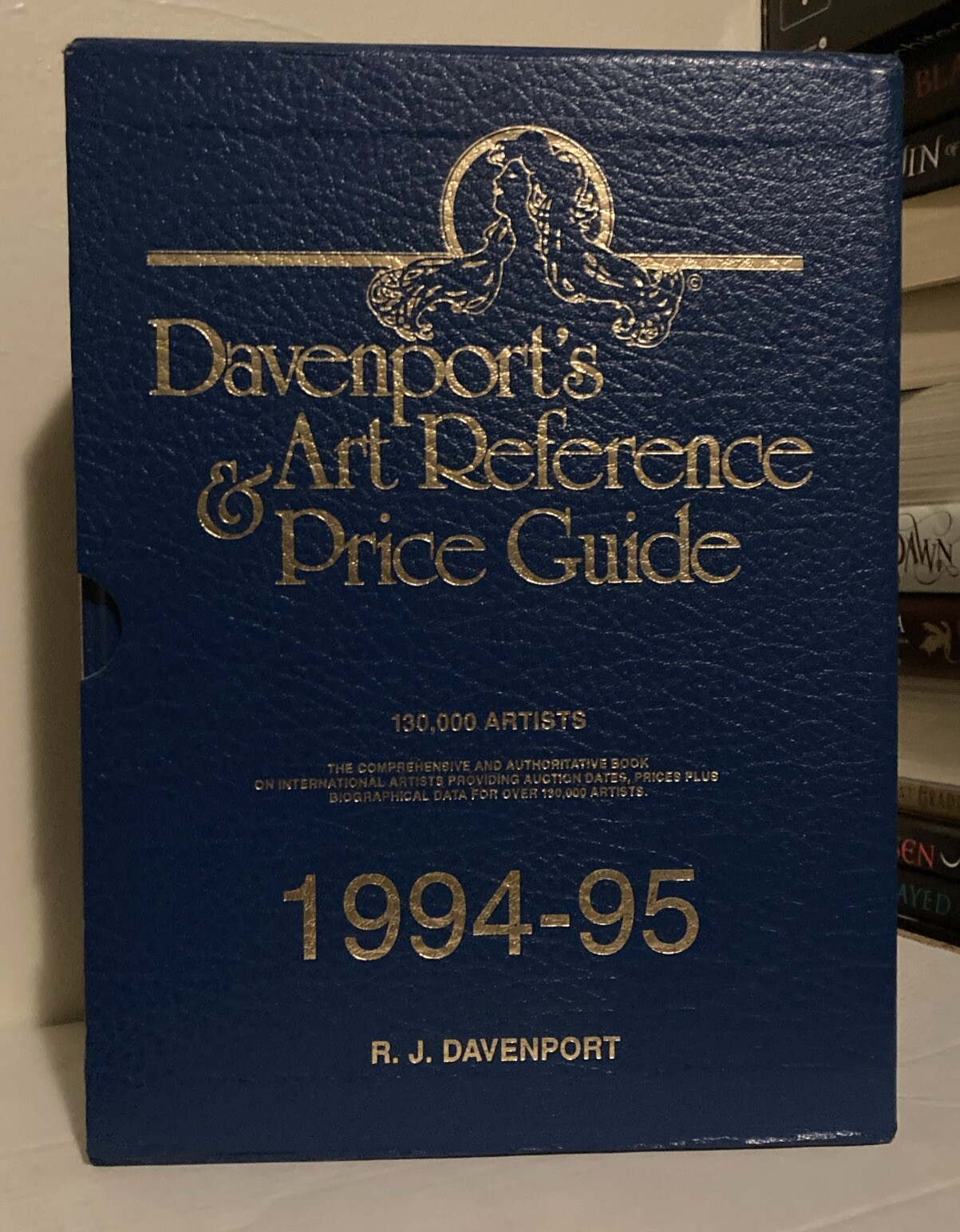 Davenport&rsquo;s Art Reference & Price Guide 1994-95- Hardcover 3 Vol. Slipcased