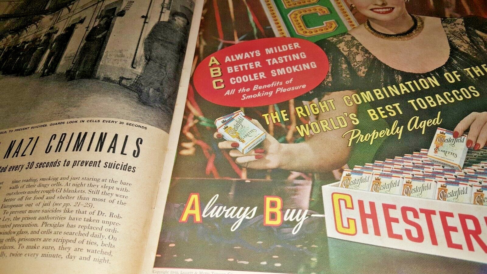 January 7, 1946 LIFE Magazine retro ads advertising 40s add FREE SHIP Jan 1 40s