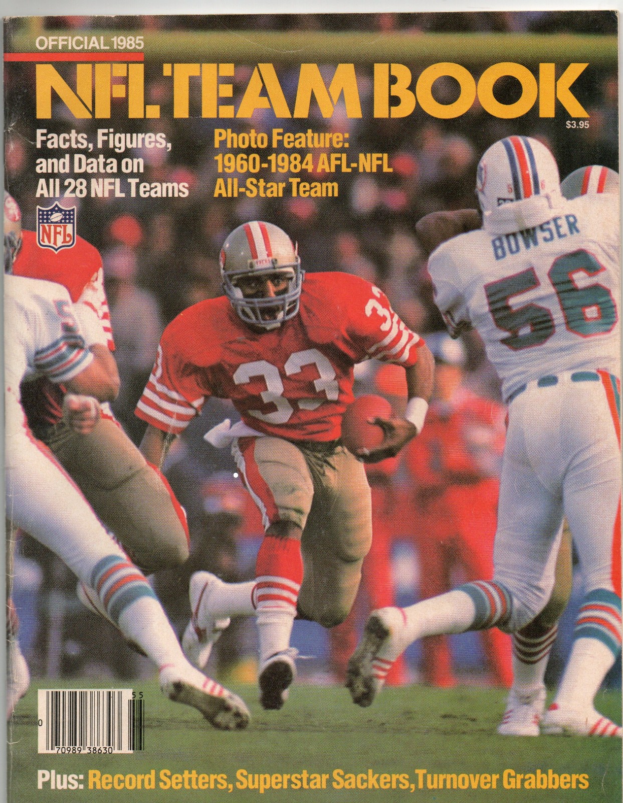 OFFICIAL NFL 1985 TEAM BOOK Facts, Figures & Data for All 28 NFL TEAMS