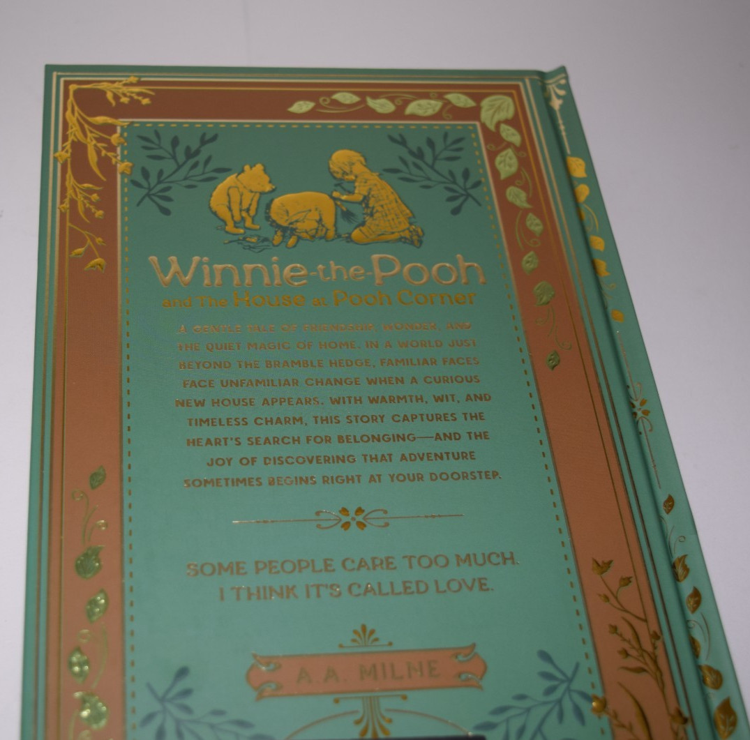 NEW Winnie the Pooh by A. A. Milne House Corner Illustrated Shepard Hardcover