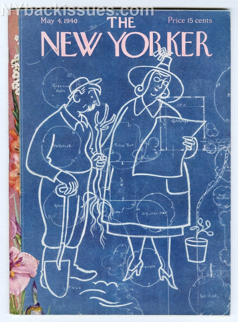 New Yorker magazine May 4 1940 Pal Joey John O&rsquo;Hara E J Kahn Dawn Powell FINE