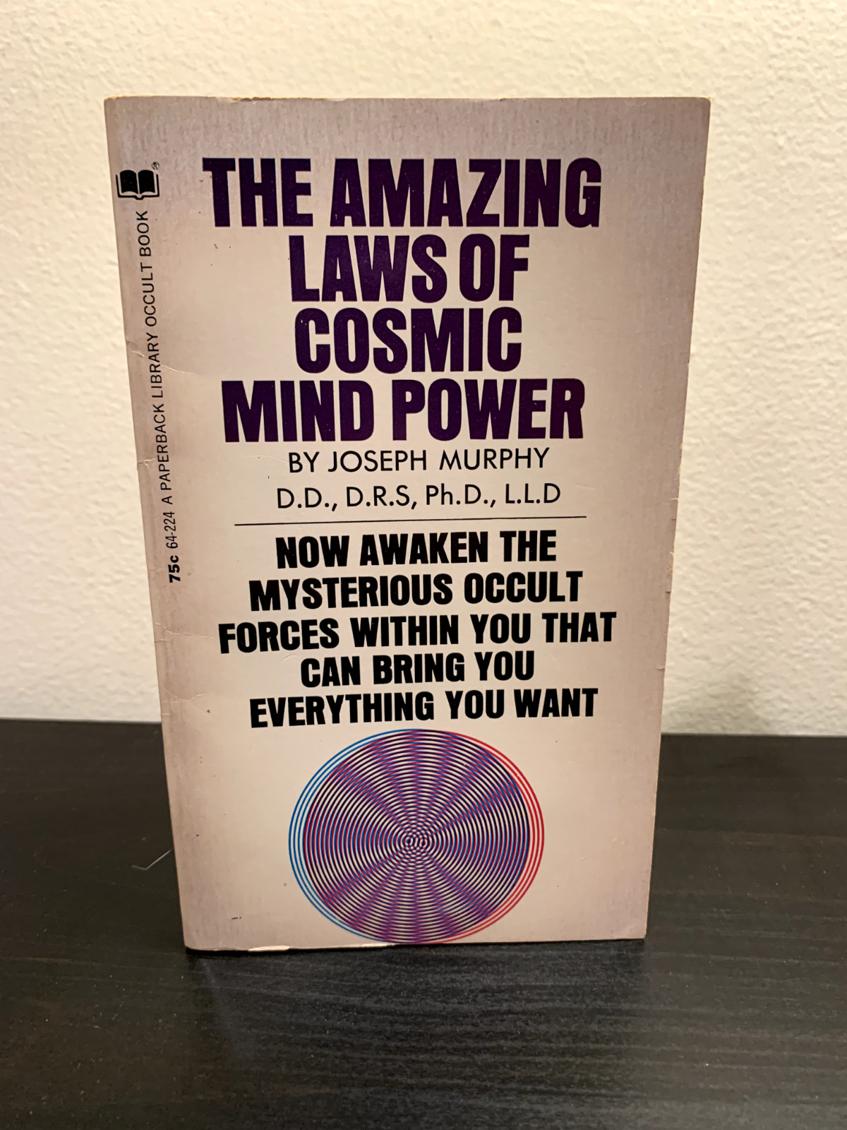 AMAZING LAWS OF COSMIC MIND POWER JOSEPH MURPHY 1969 VINTAGE OCCULT PB 1ST PRINT