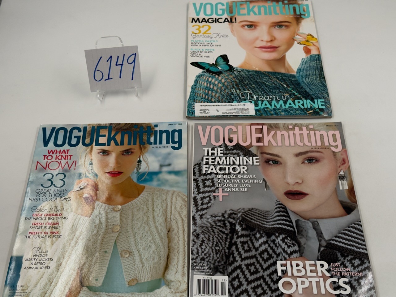 Vogue Knitting International Magazine: Spring/Summer, Early Fall, Holiday 2013
