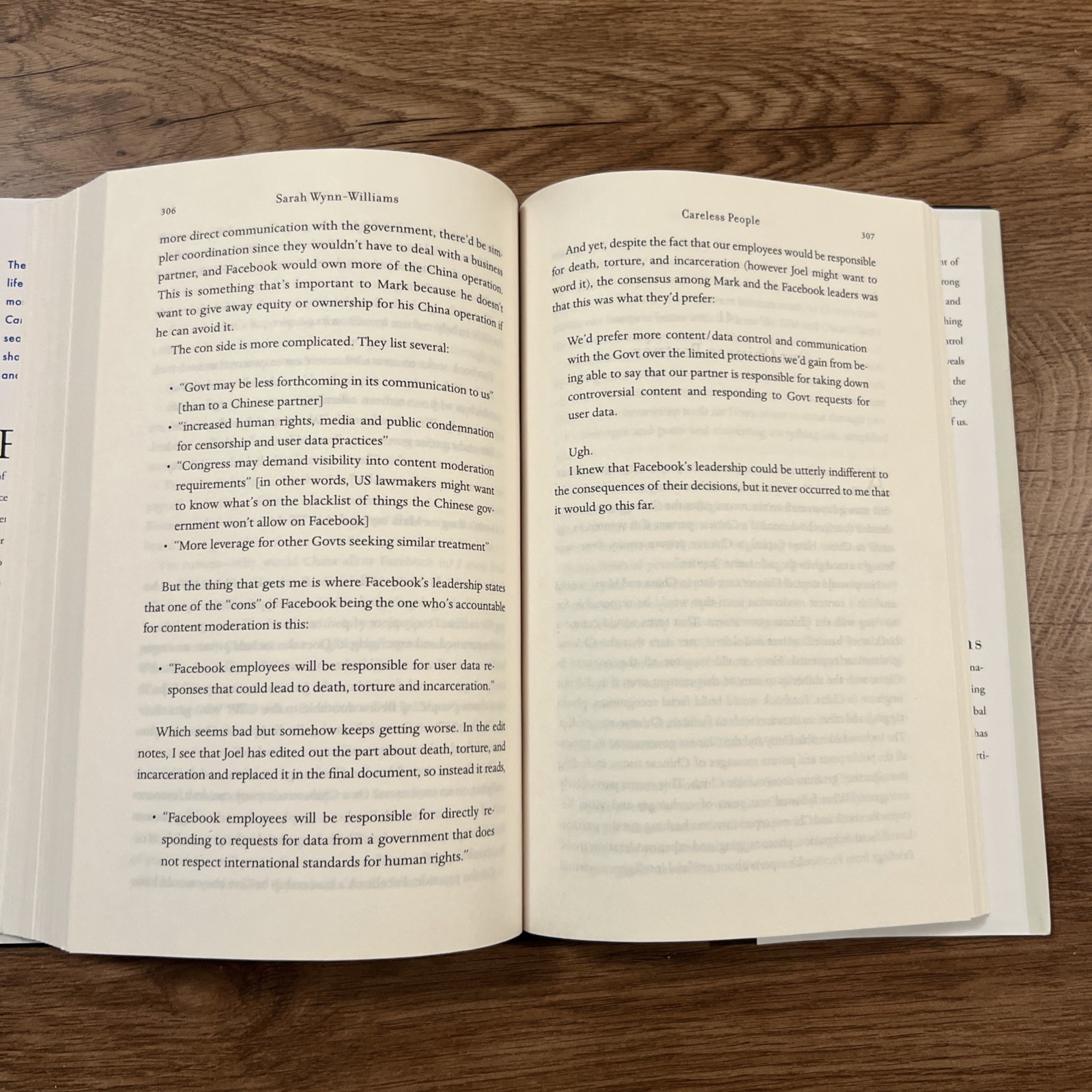 Careless People : A Cautionary Tale of Power, Greed, and Lost Idealism by Sarah
