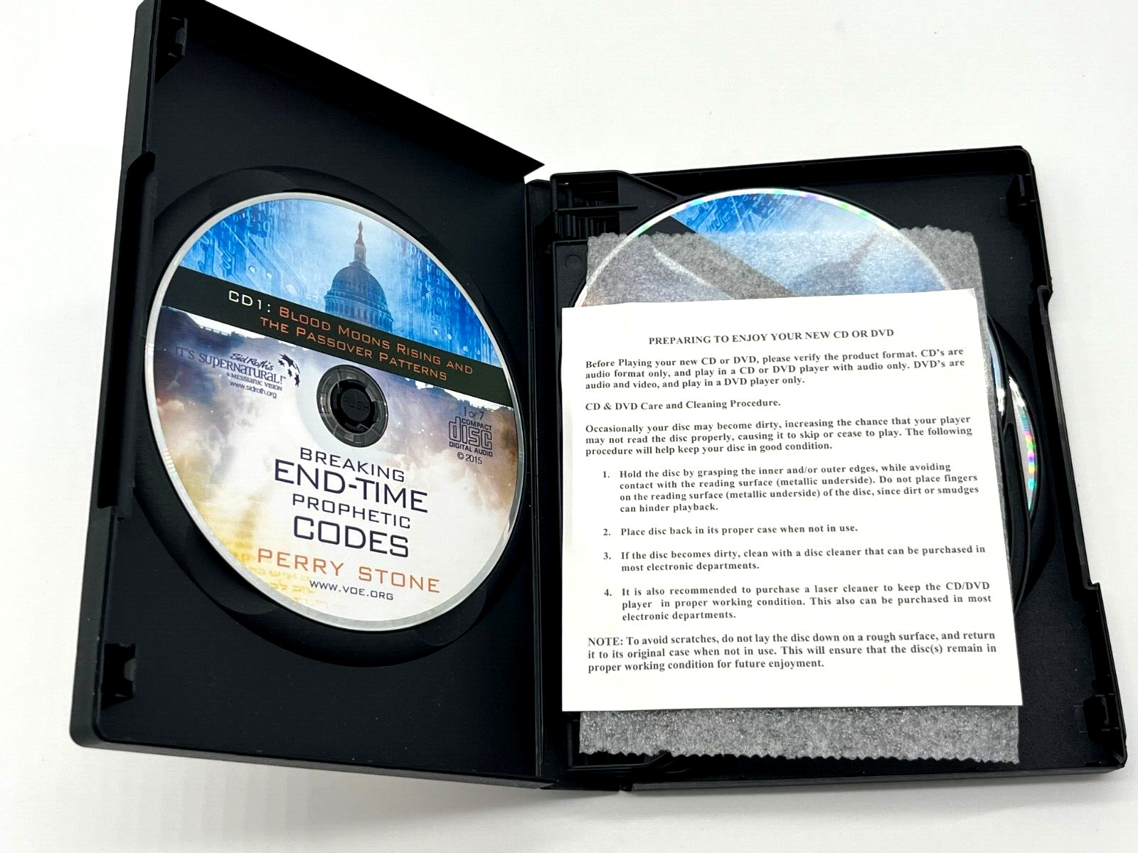2015 Breaking End-Time Prophetic Codes 7 Disc Audio CD Set Unused! Perry Stone
