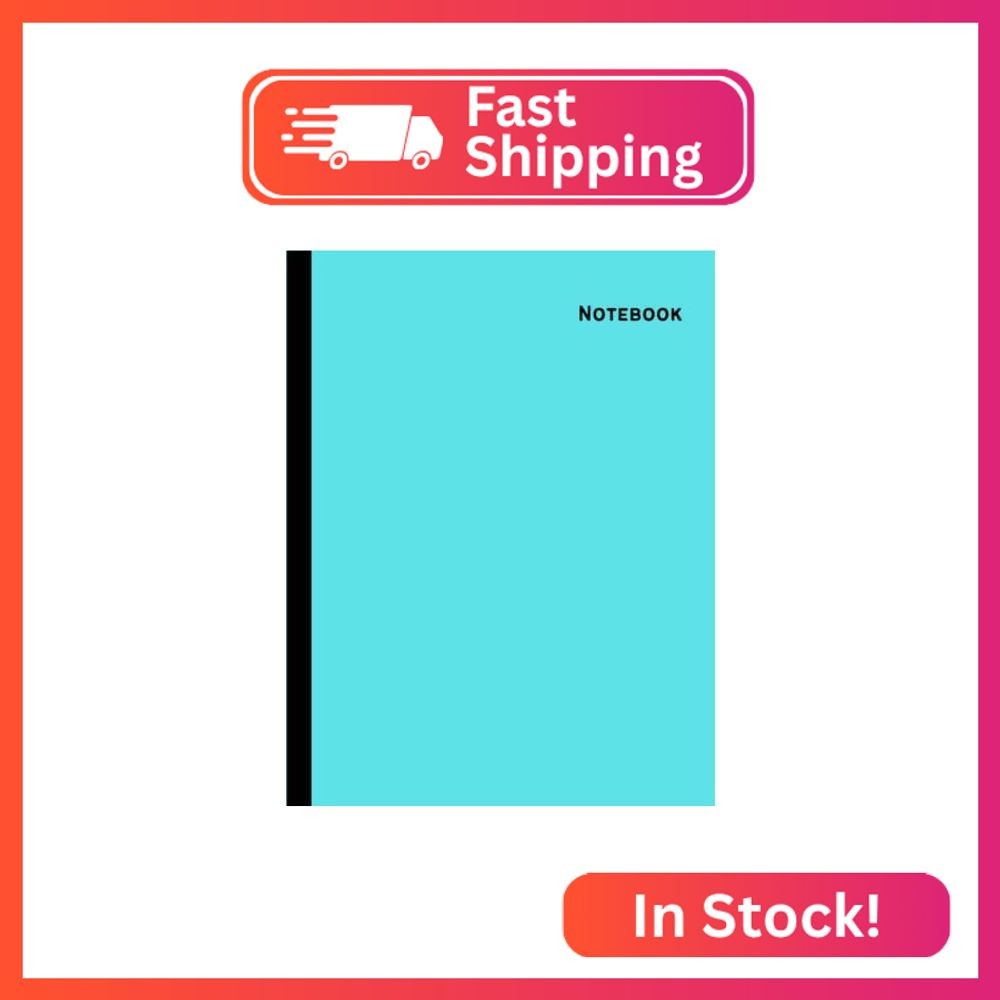 Notebook: Unlined Notebook – Large (8.5 x 11 inches) – 110 Pages Blank / Plain C