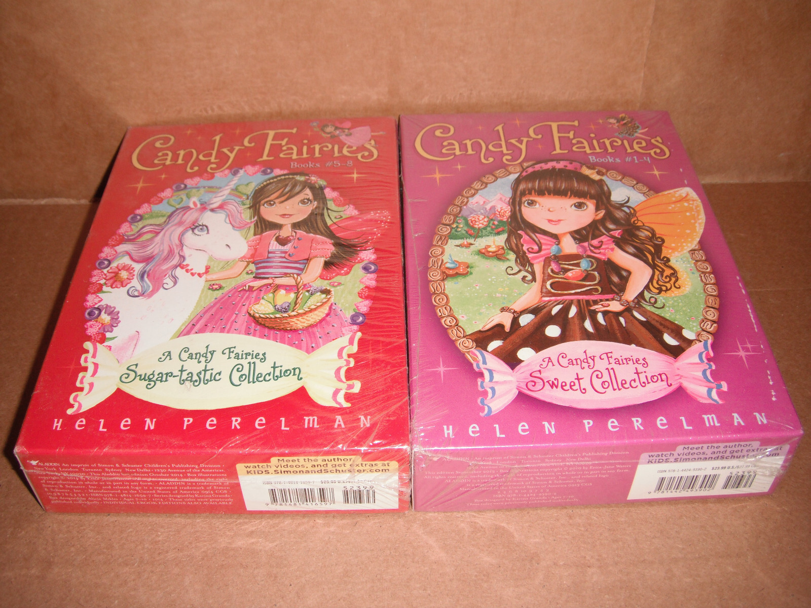A Candy Fairies Vol. 1-8 in Two Box Sets by Helen Perelman