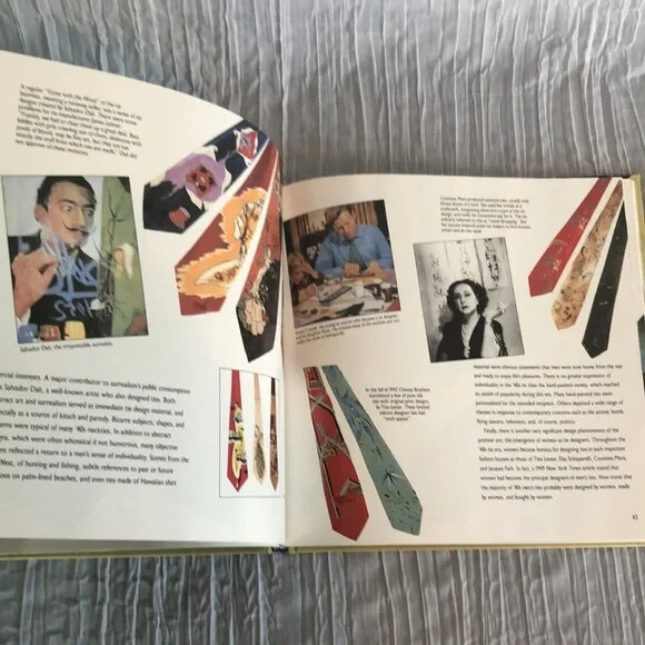 FIT TO BE TIED Vintage TIES of the Forties & Early Fifties hardcover historical