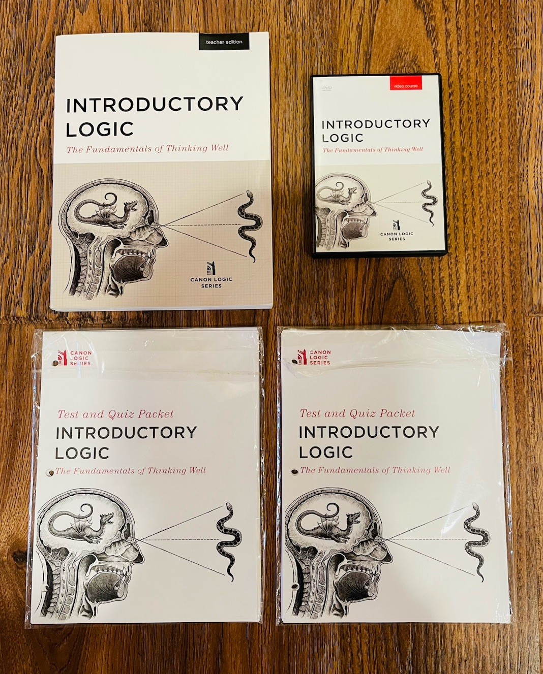 Introductory Logic: The Fundamentals of Thinking Well Teacher Edition + DVD