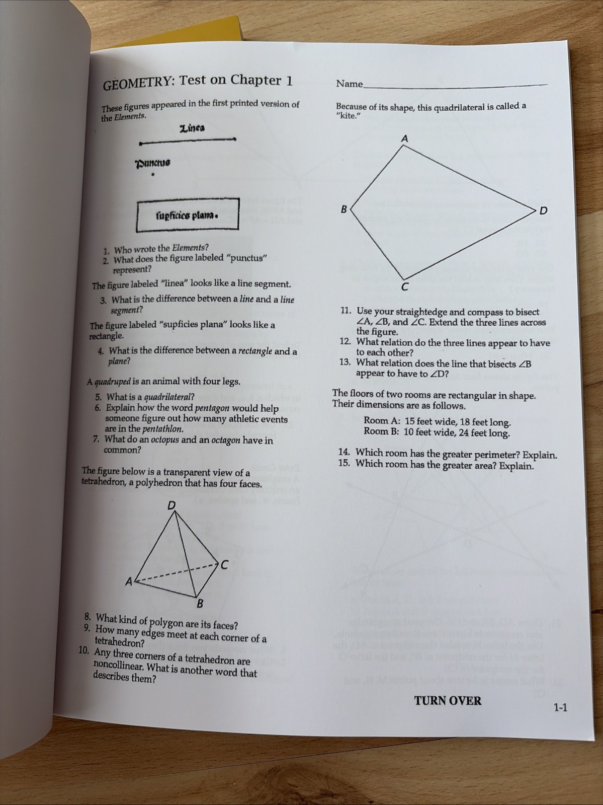 Geometry Solutions Manual Seeing Doing Understanding Test Bank MasterBooks Lot