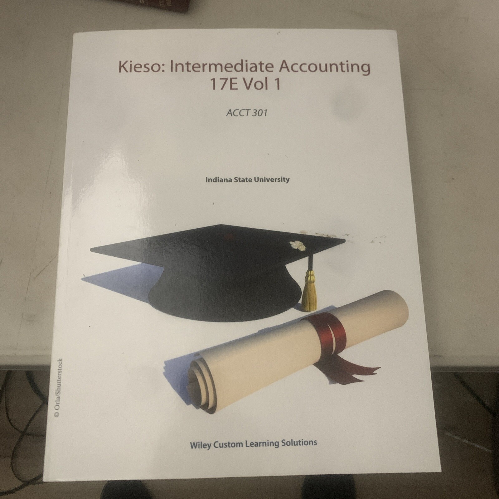 Kieso: Intermediate Accounting 17E Vol 1 Indiana – Paperback, by Unkown – Good