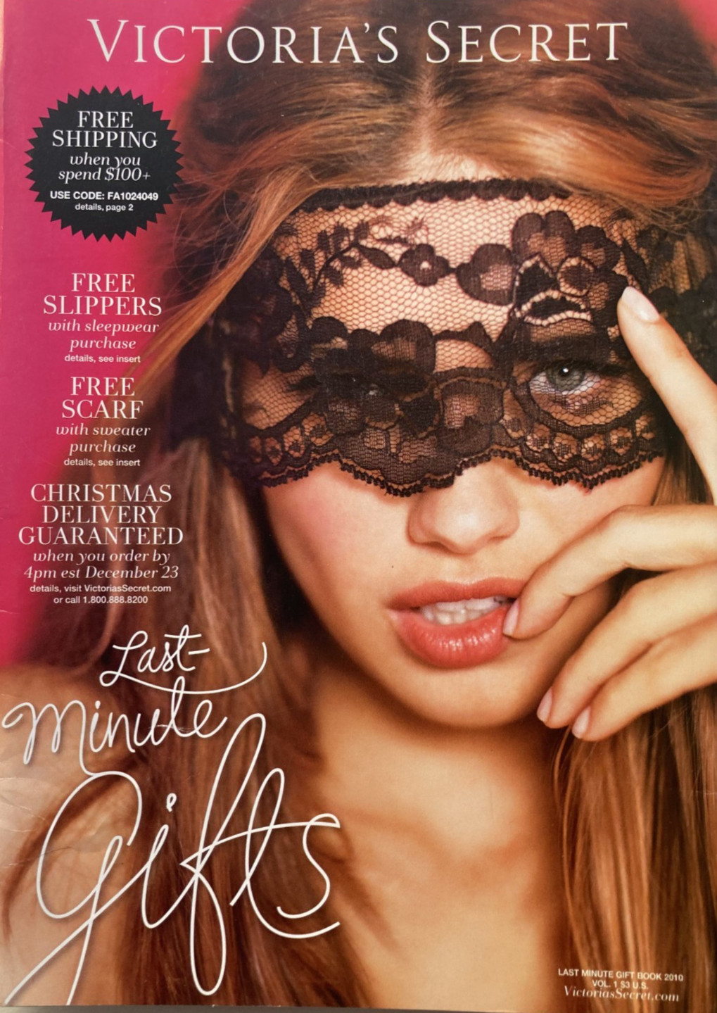 LAST MINUTE GIFTS 2010 VICTORIA&rsquo;S SECRET Catalog