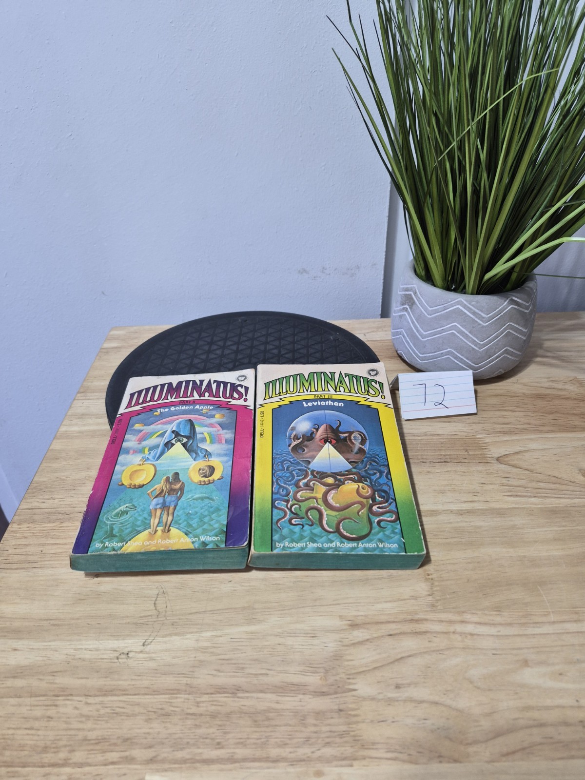 Illuminatus! # 2 & 3 by Robert Shea & Robert Anton Wilson 1975 Paperback
