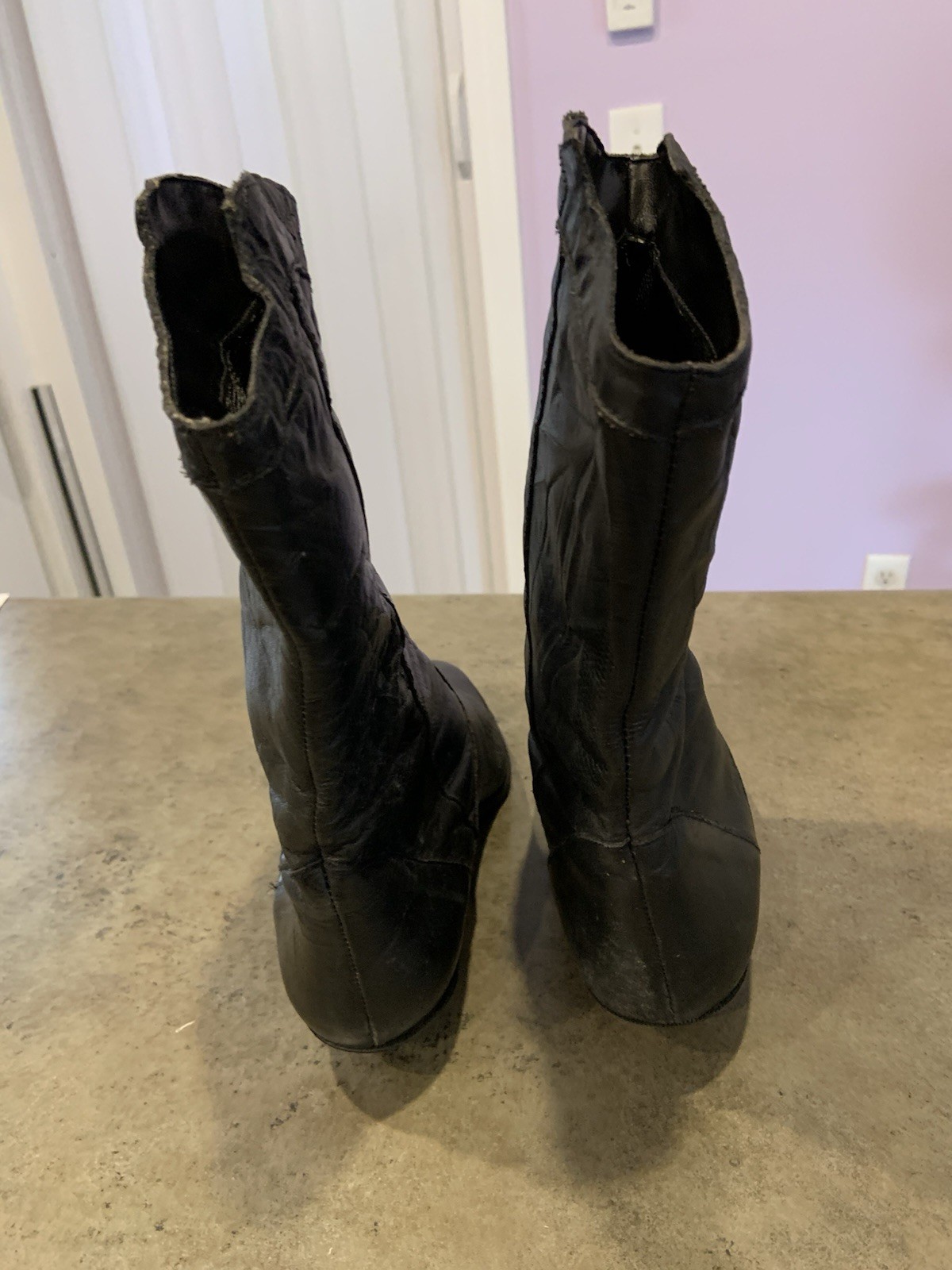 Bootalino Style Leather Boots Soft Women’s Sz 7.5 Made In Chile