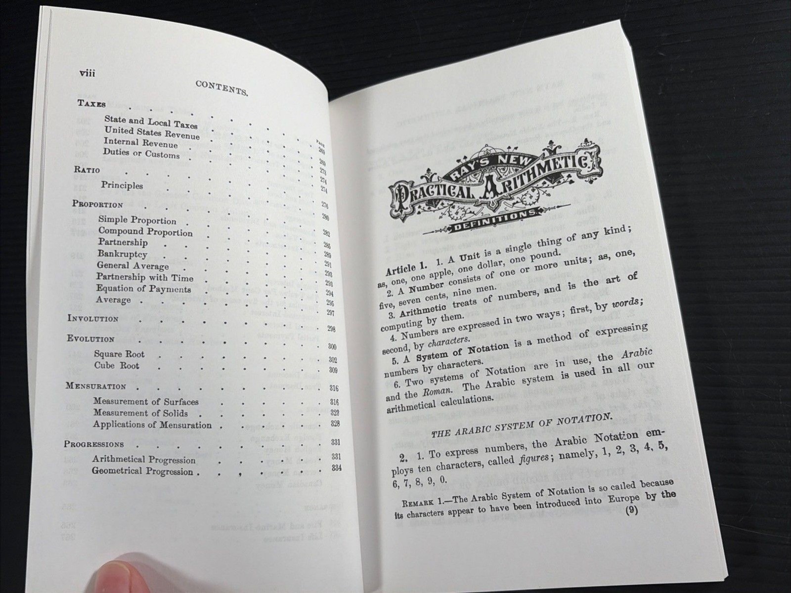 Ray’s New Practical Arithmetic By Joseph Ray PB Mott Media 1985