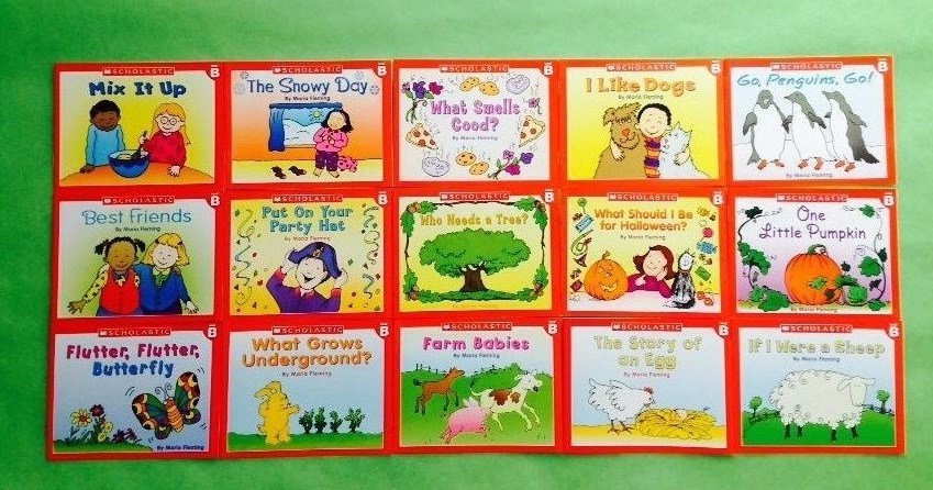 Childrens Books Level B Preschool Kindergarten Learn to Read Books Lot 15