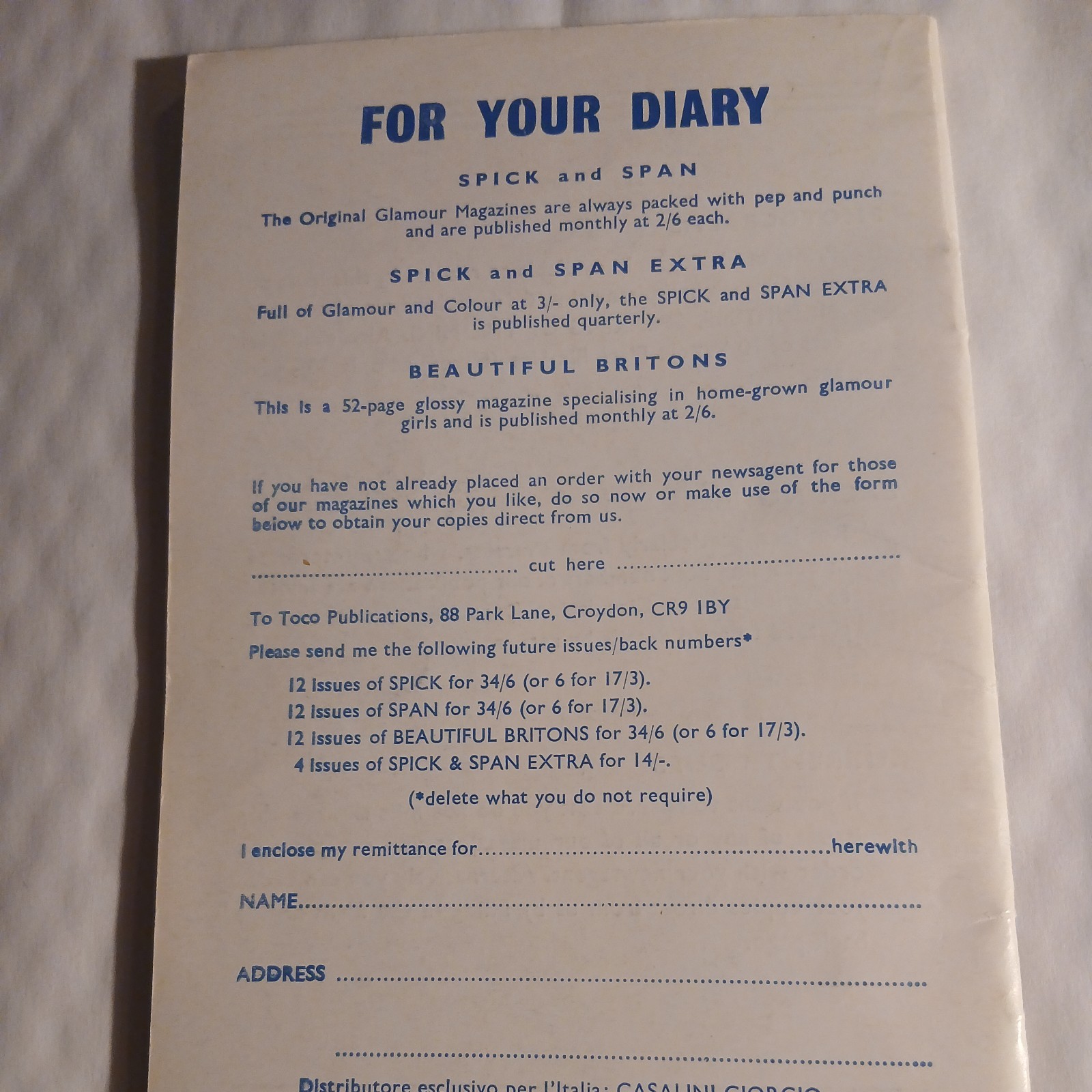 beautiful britons Vintage Magazines Non Full Nudity issues number 163