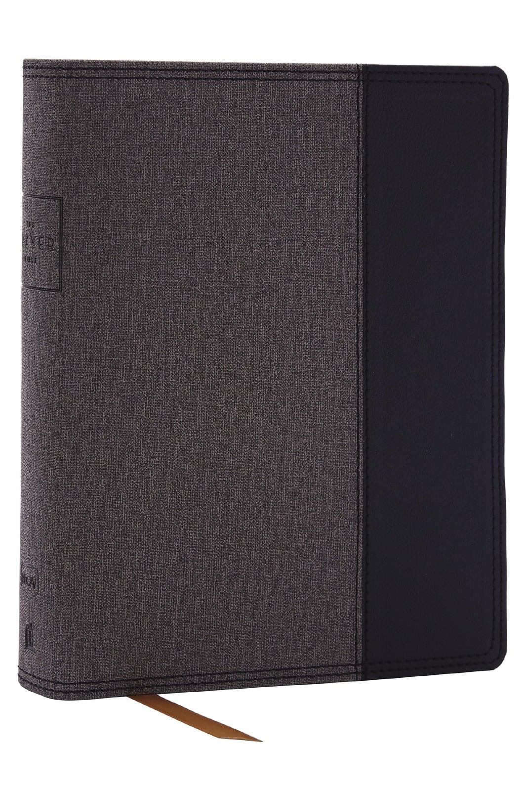 The Prayer Bible: Pray God’s Word Cover to Cover (NKJV, Black/Gray…