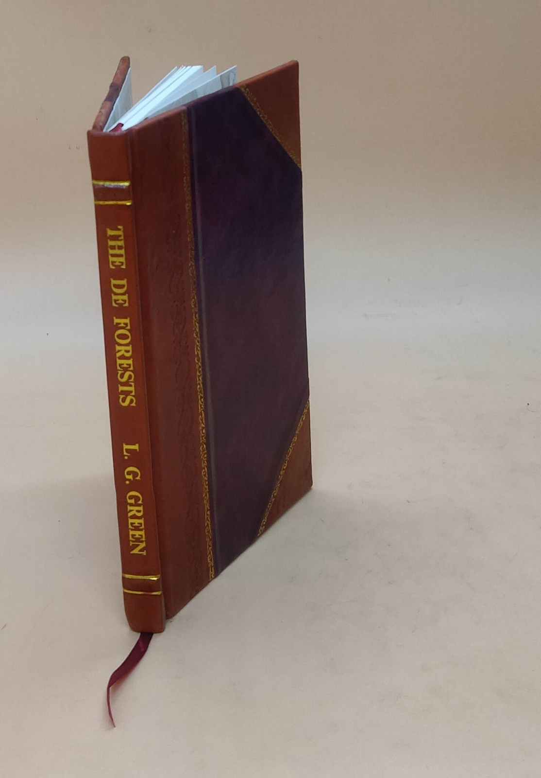 The De Forests And The Walloon Founding Of New Amsterdam, 1916 [Leather Bound]