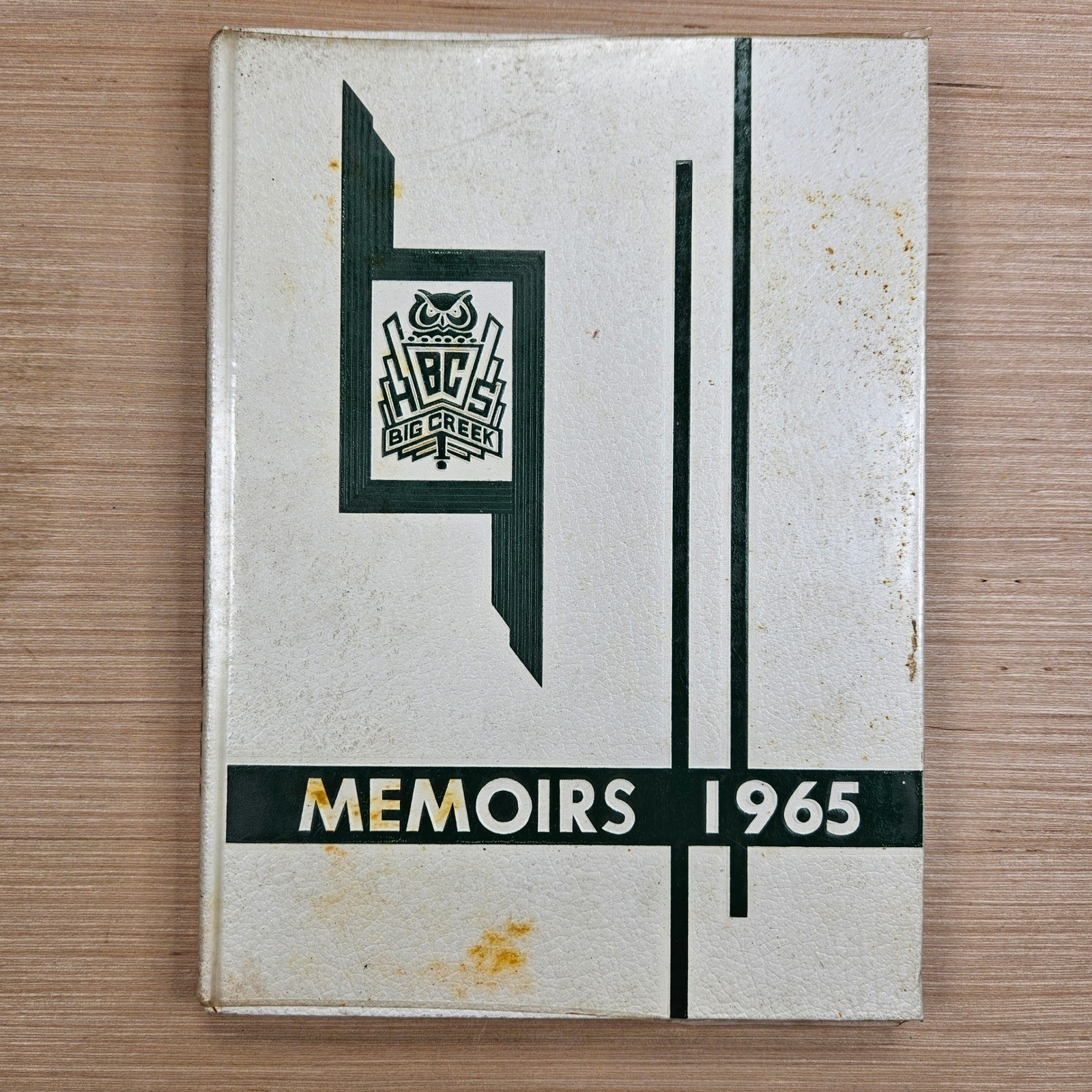 Vintage Big Creek High School Yearbook Memoirs 1965 War West Virginia Volume 16