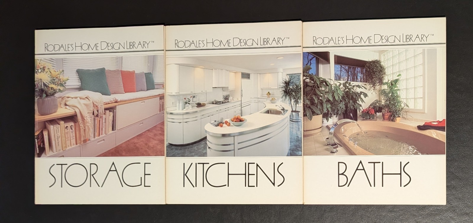 Rodale&rsquo;s Home Design Library Set – 1987 – Kitchens / Storage / Baths