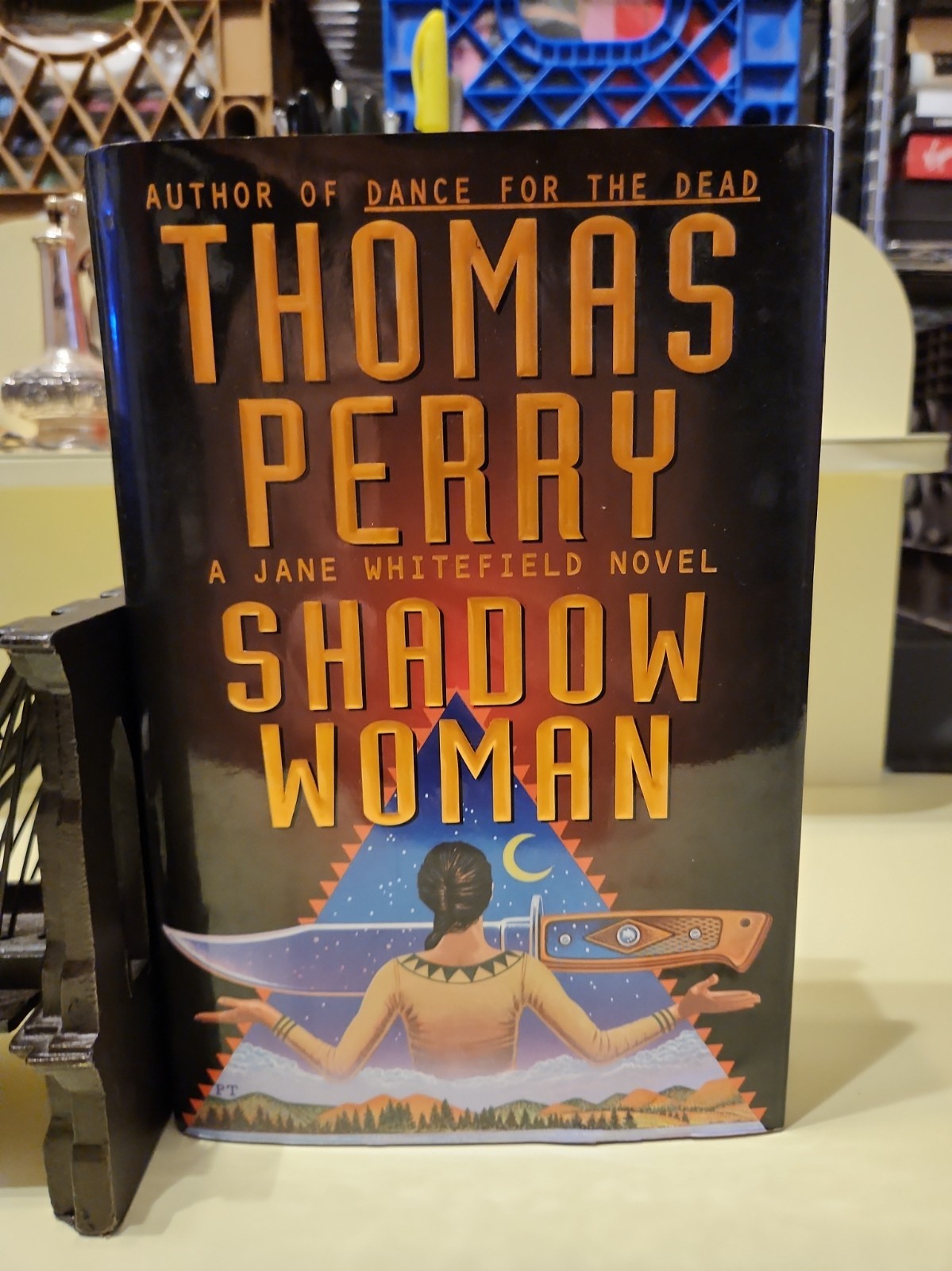 1997 SIGNED FIRST EDITION THOMAS PERRY SHADOW WOMAN HC COLLECTIBLE BOOK BG