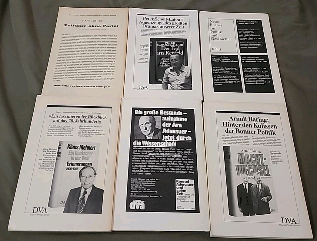 Quarterly issues for contemporary history, 6 issues, Mixed