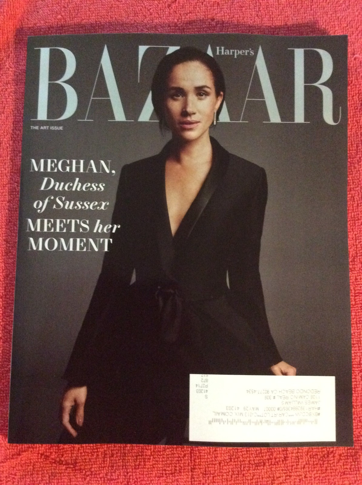 HARPER&rsquo;S BAZAAR MAGAZINE DECEMBER 2025 JANUARY 2026 MEGHAN MARKLE DUCHESS