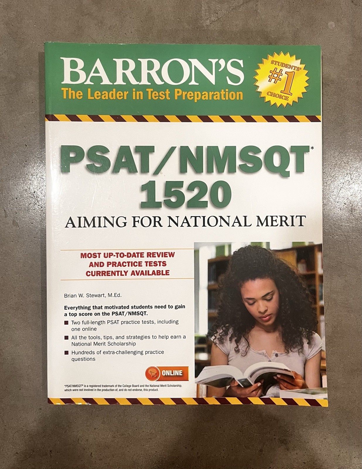 Barron&rsquo;s PSAT/NMSQT 1520 : Aiming for National Merit by Brian W. Stewart